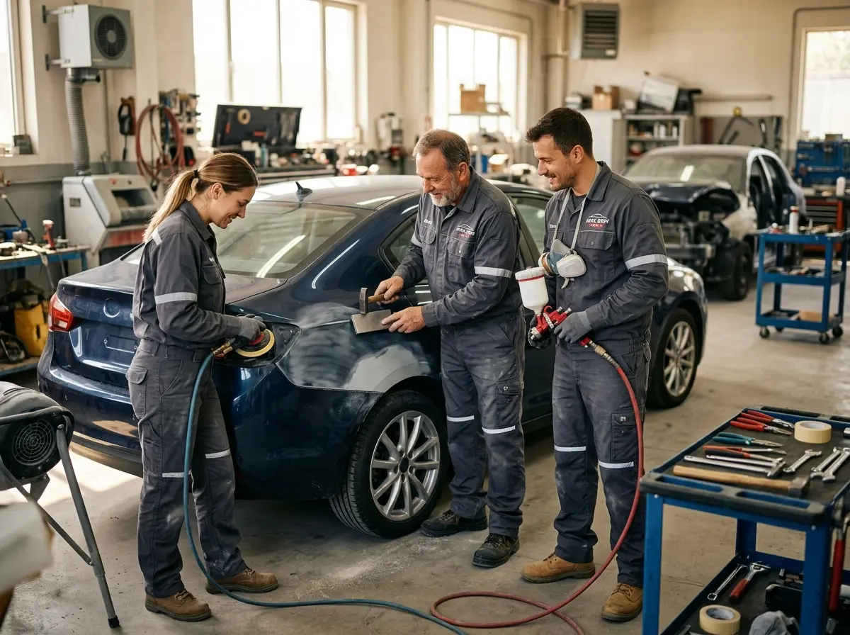 Summit Auto Body team