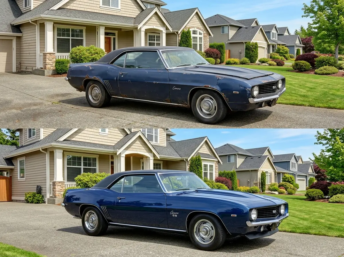 Completed roofing project